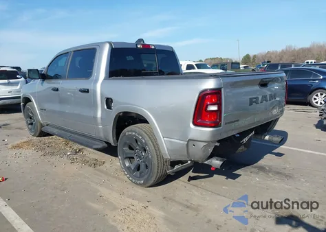 2025 Ram 1500 Big Horn 4X4 5'7 Box from USA, damaged, VIN 1C6SRFFP7SN584710